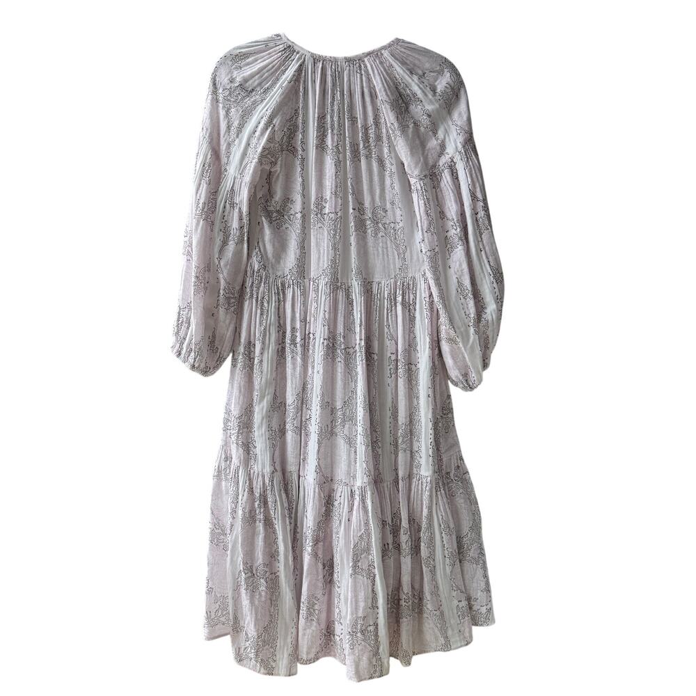 Hannah Artwear Floral Gauze Midi Dress - Picture 2 of 3